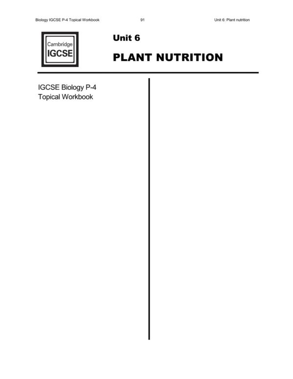 IGCSE BIOLOGY TOPICAL QUESTIONS - PAPER 4 (PDF) - Image 7